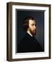 Portrait of Alfred De Musset (1810-185)-Charles Landelle-Framed Giclee Print