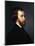 Portrait of Alfred De Musset (1810-185)-Charles Landelle-Mounted Giclee Print