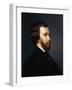 Portrait of Alfred De Musset (1810-185)-Charles Landelle-Framed Giclee Print