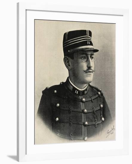 Portrait of Alfred Dreyfus-null-Framed Giclee Print