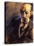 Portrait of Alfred Kuhn, 1923-Lovis Corinth-Stretched Canvas