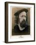 Portrait of Alfred, Lord Tennyson-Julia Margaret Cameron-Framed Giclee Print