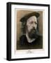 Portrait of Alfred, Lord Tennyson-Julia Margaret Cameron-Framed Giclee Print