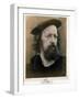 Portrait of Alfred, Lord Tennyson-Julia Margaret Cameron-Framed Giclee Print