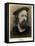 Portrait of Alfred, Lord Tennyson-Julia Margaret Cameron-Framed Stretched Canvas