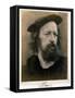 Portrait of Alfred, Lord Tennyson-Julia Margaret Cameron-Framed Stretched Canvas