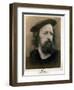 Portrait of Alfred, Lord Tennyson-Julia Margaret Cameron-Framed Premium Giclee Print