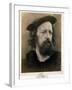 Portrait of Alfred, Lord Tennyson-Julia Margaret Cameron-Framed Giclee Print