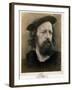 Portrait of Alfred, Lord Tennyson-Julia Margaret Cameron-Framed Giclee Print