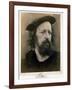 Portrait of Alfred, Lord Tennyson-Julia Margaret Cameron-Framed Giclee Print