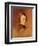 Portrait of Alfred Lord Tennyson-Samuel Laurence-Framed Giclee Print