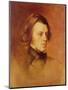 Portrait of Alfred Lord Tennyson-Samuel Laurence-Mounted Giclee Print