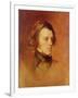 Portrait of Alfred Lord Tennyson-Samuel Laurence-Framed Giclee Print