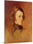 Portrait of Alfred Lord Tennyson-Samuel Laurence-Mounted Giclee Print