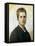 Portrait of Alfredo Boattini-Antonio Ciseri-Framed Stretched Canvas