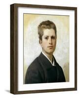 Portrait of Alfredo Boattini-Antonio Ciseri-Framed Giclee Print