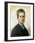 Portrait of Alfredo Boattini-Antonio Ciseri-Framed Giclee Print