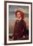 Portrait of Algernon Charles Swinburne (1837-1909)-William Bell Scott-Framed Giclee Print