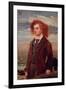 Portrait of Algernon Charles Swinburne (1837-1909)-William Bell Scott-Framed Giclee Print