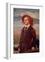 Portrait of Algernon Charles Swinburne (1837-1909)-William Bell Scott-Framed Giclee Print