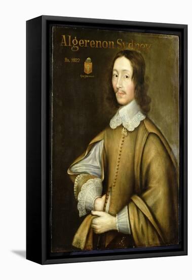 Portrait of Algernon Sydney (C.1622-83)-null-Framed Stretched Canvas