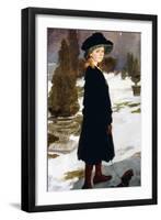 Portrait of Alice Davison-Cecilia Beaux-Framed Giclee Print