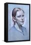 Portrait of Alice Fry Aged 10, 2008-James Gillick-Framed Stretched Canvas