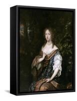 Portrait of Alida De Lange, Wife of Johan Rammelman, Ca. 1679-Caspar Netscher-Framed Stretched Canvas