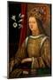 Portrait of Alienor of Portugal, after an Original of 1468 (Painting)-Hans Burgkmair-Mounted Giclee Print