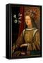 Portrait of Alienor of Portugal, after an Original of 1468 (Painting)-Hans Burgkmair-Framed Stretched Canvas