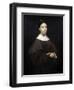 Portrait of Aline Chasseriau by Theodore Chasseriau-null-Framed Giclee Print