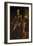 Portrait of Alof De Wignacourt, Grand Master of the Order of Malta from 1601-22-Caravaggio-Framed Giclee Print