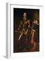 Portrait of Alof De Wignacourt, Grand Master of the Order of Malta from 1601-22-Caravaggio-Framed Giclee Print