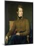 Portrait of Alphonse De Lamartine (1790-1869), 1831-Francois Gerard-Mounted Giclee Print