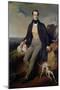 Portrait of Alphonse de Lamartine 1830-Henri Decaisne-Mounted Giclee Print