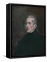 Portrait of Alphonse De Lamartine-null-Framed Stretched Canvas