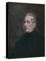 Portrait of Alphonse De Lamartine-null-Stretched Canvas