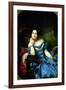 Portrait of Amalia De Llano U Dotres (1821-74), Countess of Vilches, 1853-Federico de Madrazo y Kuntz-Framed Giclee Print