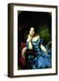 Portrait of Amalia De Llano U Dotres (1821-74), Countess of Vilches, 1853-Federico de Madrazo y Kuntz-Framed Giclee Print