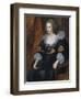 Portrait of Amalia of Solms-Braunfels (1602-167)-Sir Anthony Van Dyck-Framed Giclee Print