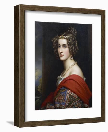 Portrait of Amalia Von Schintling, 1831-Joseph Karl Stieler-Framed Giclee Print