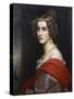 Portrait of Amalia Von Schintling, 1831-Joseph Karl Stieler-Stretched Canvas