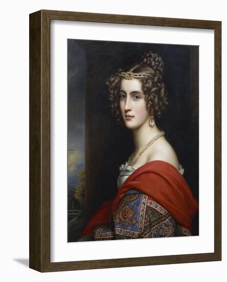 Portrait of Amalia Von Schintling, 1831-Joseph Karl Stieler-Framed Giclee Print