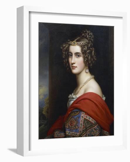 Portrait of Amalia Von Schintling, 1831-Joseph Karl Stieler-Framed Giclee Print