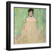 Portrait of Amalie Zuckerkandl, 1917-1918-Gustav Klimt-Framed Art Print