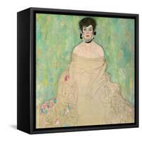 Portrait of Amalie Zuckerkandl, 1917-1918-Gustav Klimt-Framed Stretched Canvas