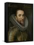 Portrait of Ambrogio Spinola, c.1609-33-Michiel Jansz. van Mierevelt-Framed Stretched Canvas