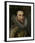 Portrait of Ambrogio Spinola, c.1609-33-Michiel Jansz. van Mierevelt-Framed Giclee Print