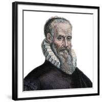 Portrait of Ambroise Pare (1509-1590), French surgeon-French School-Framed Giclee Print