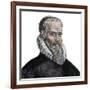 Portrait of Ambroise Pare (1509-1590), French surgeon-French School-Framed Giclee Print